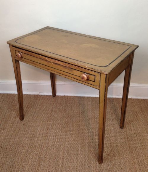 A Late Regency Painted Side Table C 1830