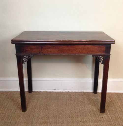 An Early George 111 Mahogany Side or Tea Table C 1760