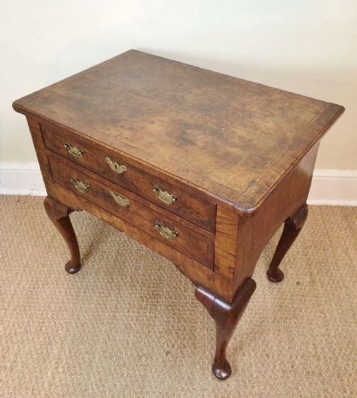 A George 1 Walnut Lowboy C 1720 in Lovely Original Condition.