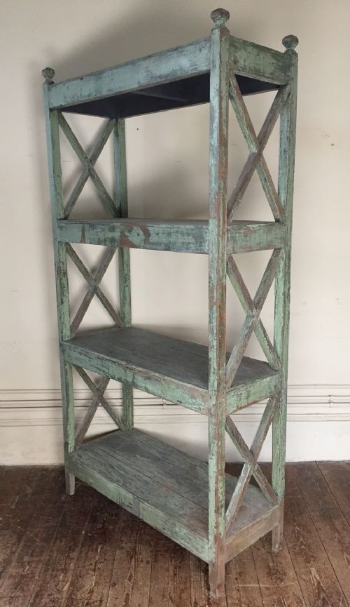 An Unusual Mid 19th Century Four Tier Pine Stand C 1840