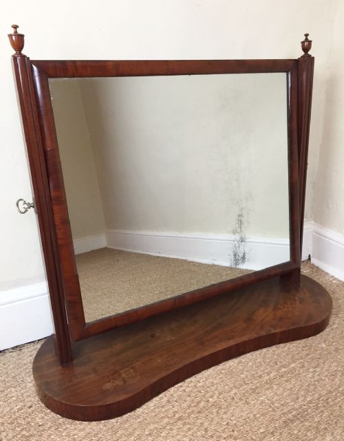 A Large Victorian Mahogany Swing Frame Dressing Table C 1870