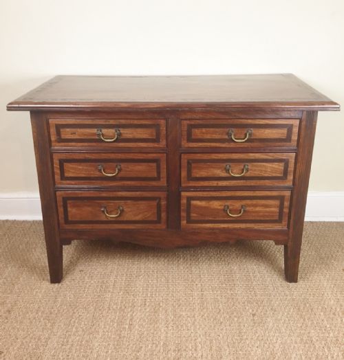 A Bombay Furniture Company Teak Commode Chest of Drawers C 1910