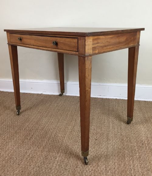 A George IV Faded Mahogany Writing Table C 1820