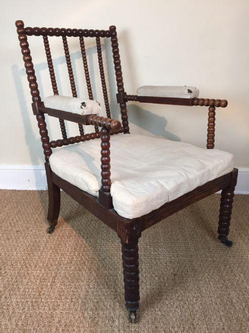 A William IV Simulated Rosewood Bobbin Chair C 1835