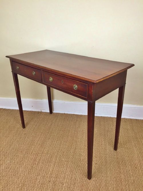 A George 111 Mahogany Side Table Circa 1780
