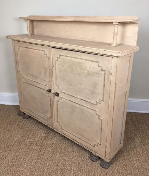 A Late Regency Painted Side Cabinet C 1830
