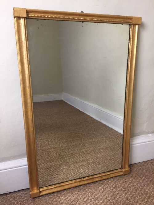 An Early 19th Century Giltwood Pier Mirror Circa 1830