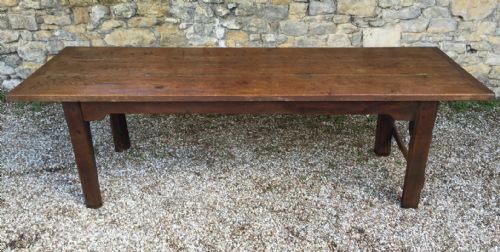 A Late 18th Century Devon Oak Refectory Table Circa 1790
