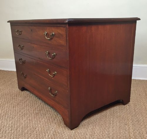 An Edwardian Mahogany Plan Chest C 1910
