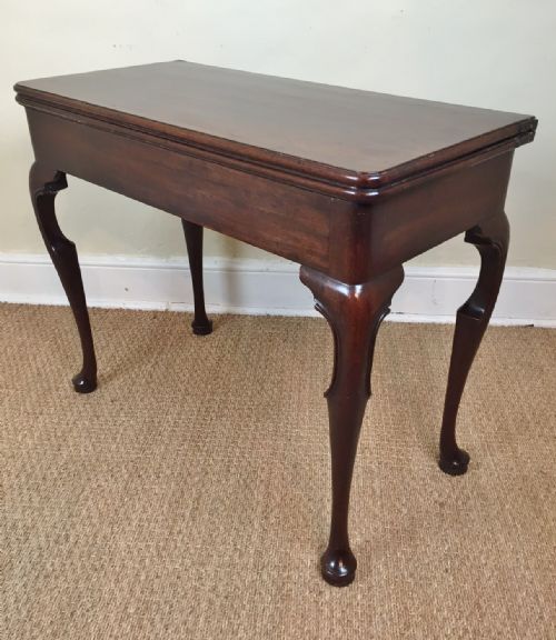 A George 11 Mahogany Tea Table Circa 1750