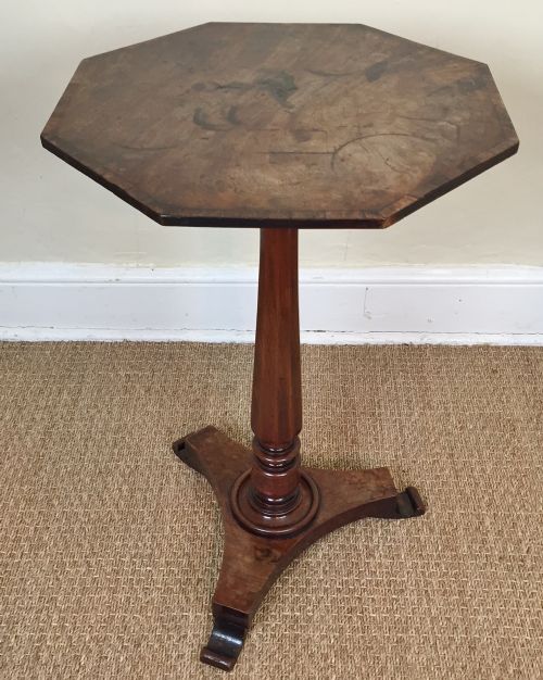 A George IV Mahogany Lamp Table C 1830
