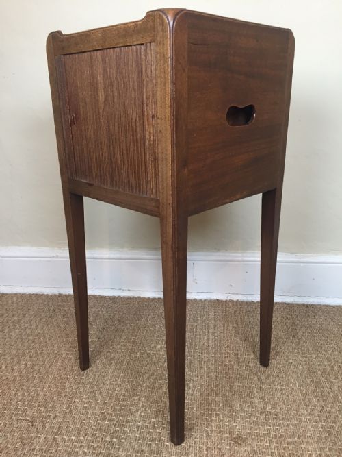 A George 111 Hepplewhite Faded Mahogany Bedside Cupboard C 1775