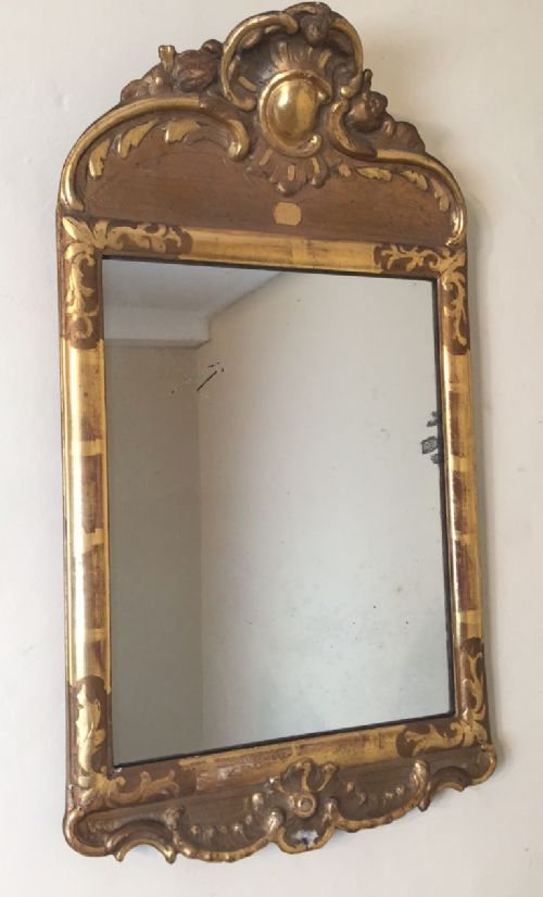 A Small William IV Gilt Mirror C 1835