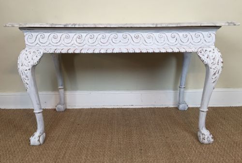 A Late Georgian Painted Console Table C 1830