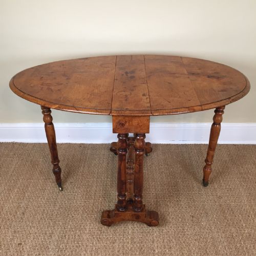 A Rare Mid 19th C Cedar Wood Sutherland Table C 1860