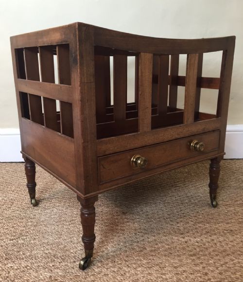 A Large George 111 Mahogany Country House Canterbury Circa 1810