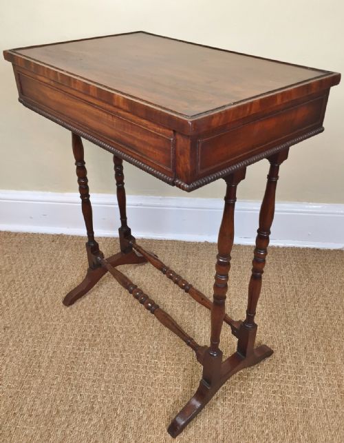 A George 1v Mahogany Side Table Circa 1825
