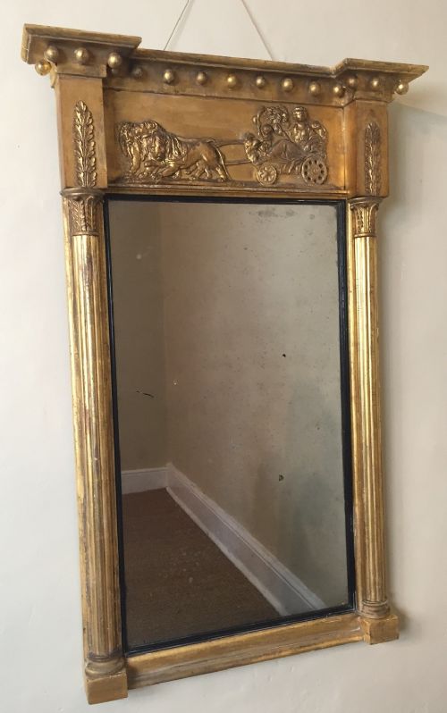 A George IV Gilt Pier Mirror C 1825