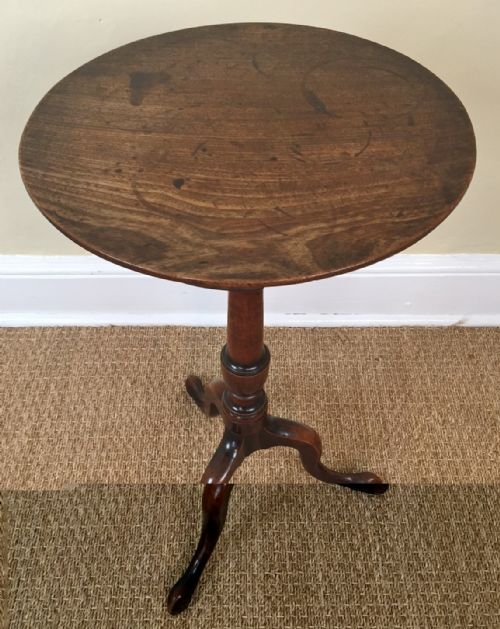 A George 111 Mahogany Tripod Table Circa 1770