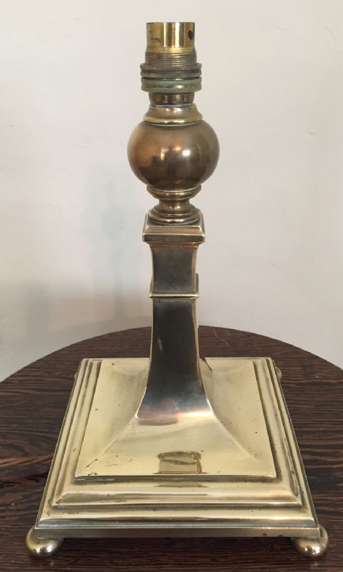 An Edwardian Brass Admiralty Lamp Circa 1905