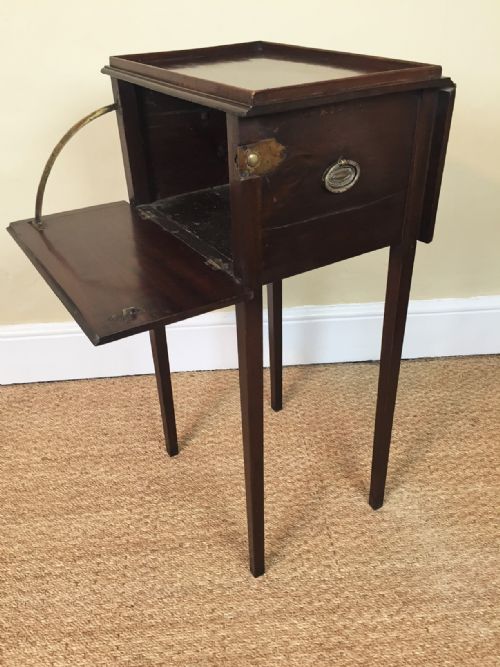 A George IV Mahogany Night Table Circa 1820