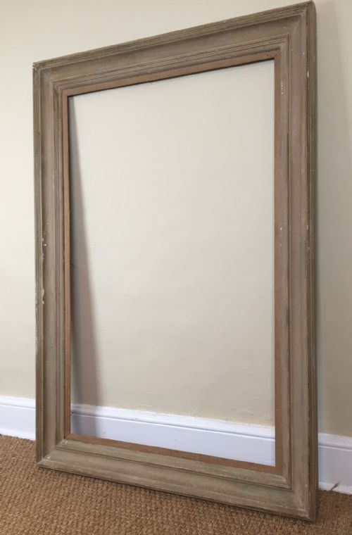 A Large 1920s Newlyn School Painted Picture Frame