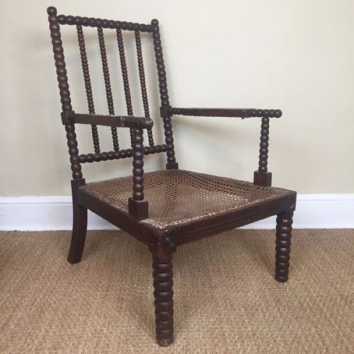 A George IV Simulated Rosewood Bobbin Chair Circa 1830