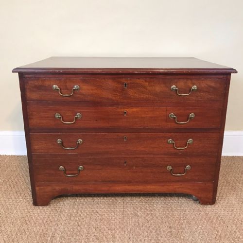 An Edwardian Mahogany Plan Chest Circa 1910