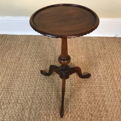 An Anglo Indian Padouk Small Tripod Table Circa 1910