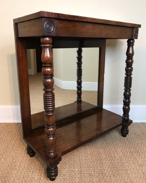 A George IV Rosewood Console Table Circa 1830