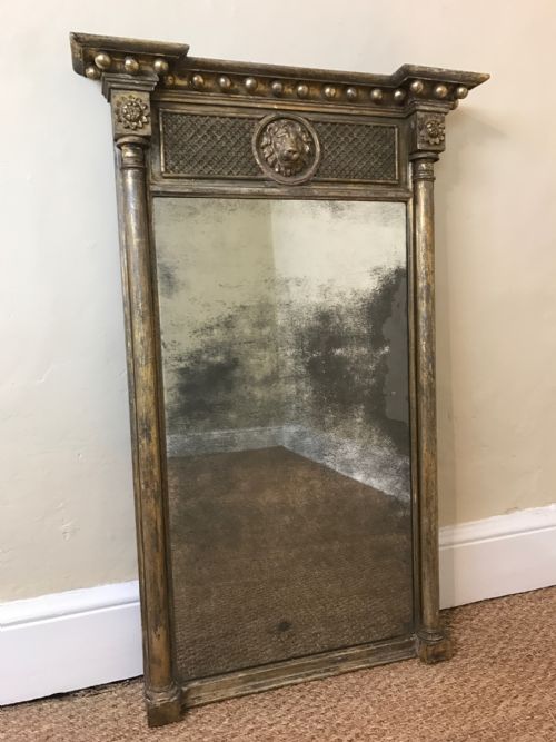 A Regency Giltwood Pier Mirror Circa 1820