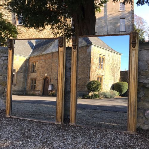 A Large Matched Pair of William IV Pier Mirrors Circa 1835