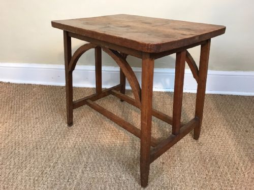 An Arts and Crafts Oak Sidetable Circa 1900