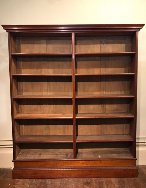 A Victorian Mahogany Open Bookcase Circa 1870