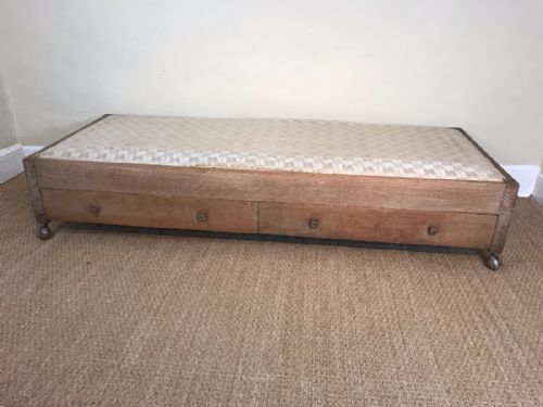A Heals Oak Bed Circa 1930