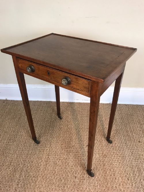 A George 111 Mahogany and Inlaid Side Table Circa 1790