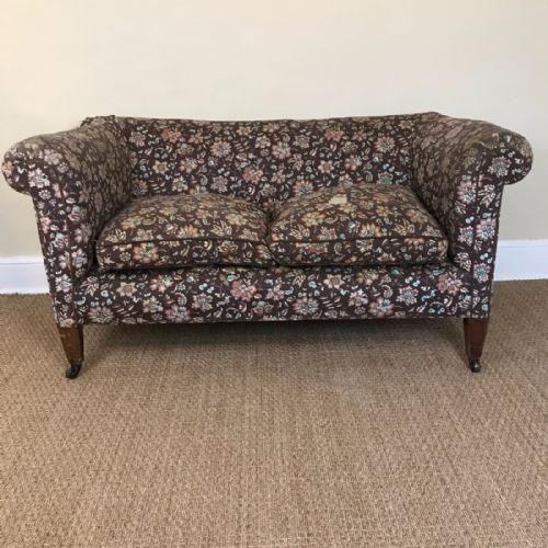 An Edwardian Mahogany Two Seater Sofa Circa 1910
