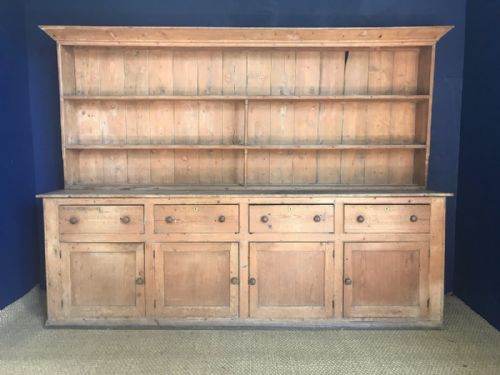 An Enormous Late Georgian Pine Dorset Dresser Circa 1830