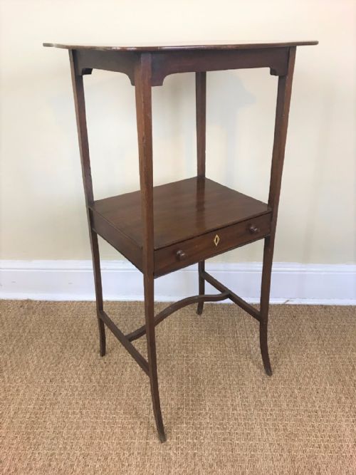 A George 111 Mahogany Two Tier Table Circa 1790