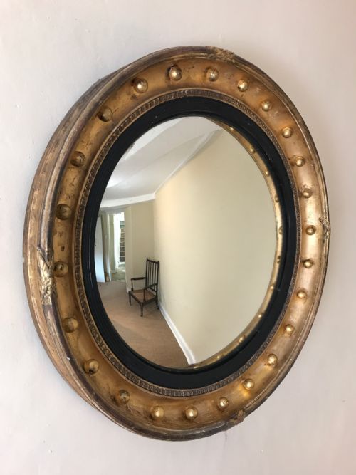 A Regency Convex Mirror C 1820