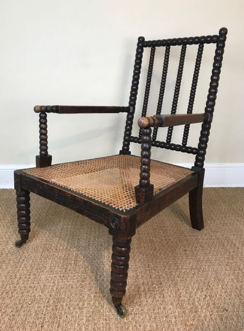 A George IV Simulated Rosewood Bobbin Chair Circa 1830