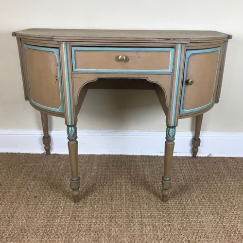 A Regency Painted Pine Dressing Table Circa 1820