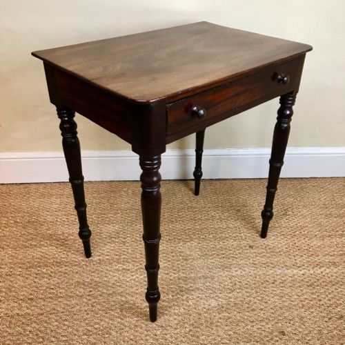 A George IV Mahogany Lamp Table Circa 1830