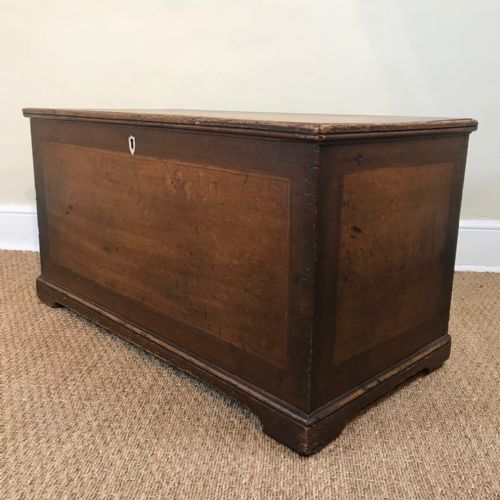 A Regency Painted Pine Box Lincolnshire Circa 1820