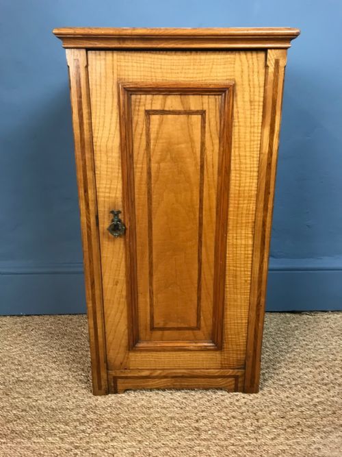 An Aesthetic Movement Ash Pot Cupboard C 1880