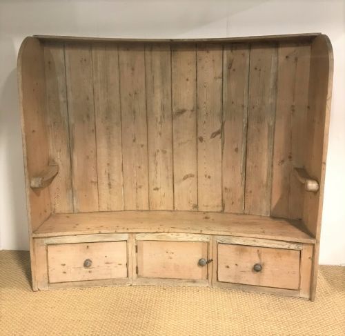 A George 111 Pine Country House  Settle C 1800