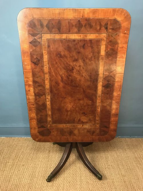 A Regency Inlaid Drop Flap Table Circa 1830
