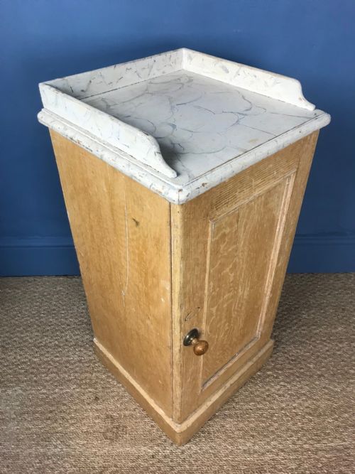 A Mid 19th Century Painted Pot Cupboard C 1870