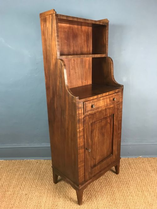 A Regency Mahogany Waterfall Bookcase Circa 1820