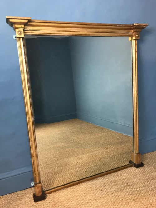 A George IV Gilt Overmantel Mirror Circa 1830